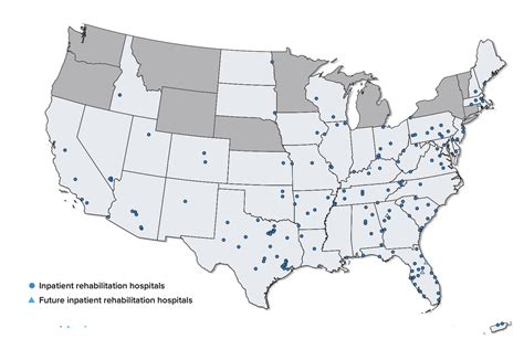 Encompass Health Locations Map