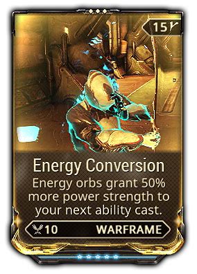 Energy Conversion Warframe