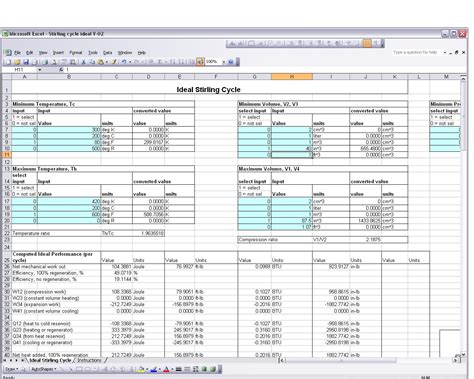 Engine Build Sheet Template