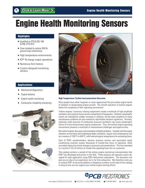 Engine Health Monitoring