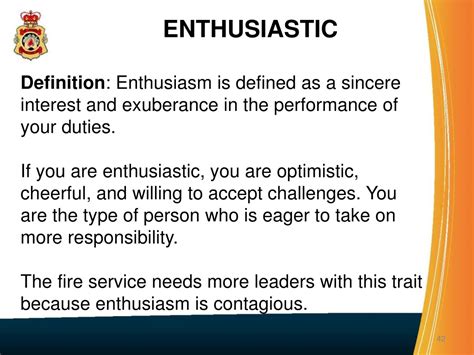 Enthusiasm In Healthcare Definition