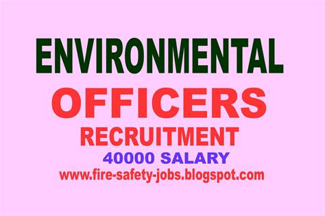 Environmental Safety Officer Salary