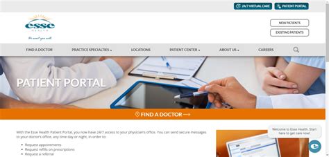 Essen Health Care Patient Portal