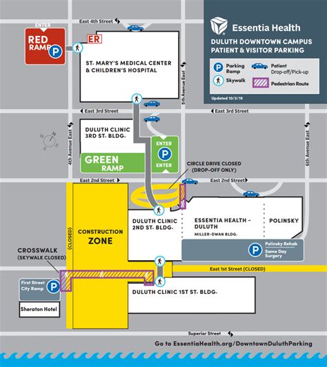 Essentia Health Duluth Map