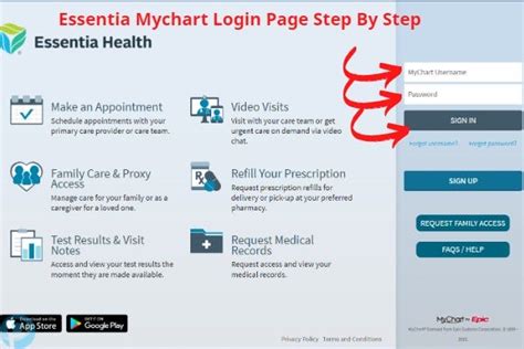 Essentia Mychart App