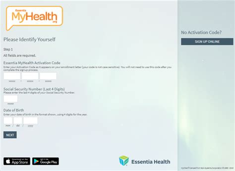 Essentia Myhealth Password