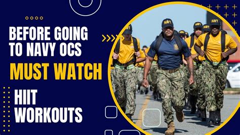 Essential Info For Navy Officer Candidate School Ocs Youtube