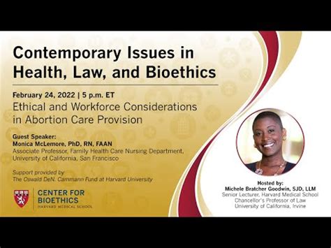 Ethical And Workforce Considerations In Abortion Care Provision