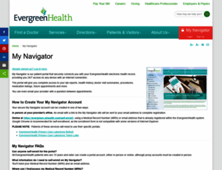 Evergreen Health Mychart App