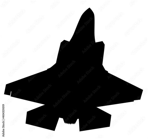 F 22 Vs F35 Silhouette