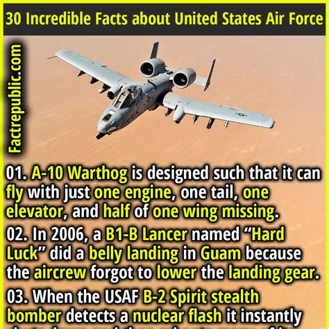 7 Air Force Facts