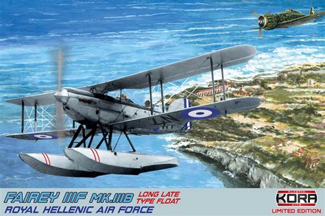 Fairey Iiif Mk Iiib Royal Hellenic Air Force Long Late Type Floats