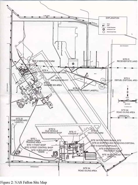 Fallon Naval Air Station Map