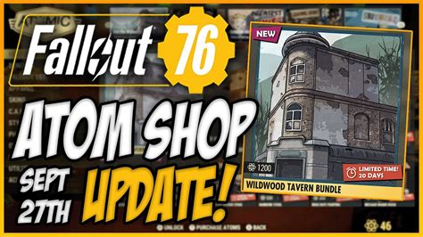 Fallout 76 Atom Shop Today