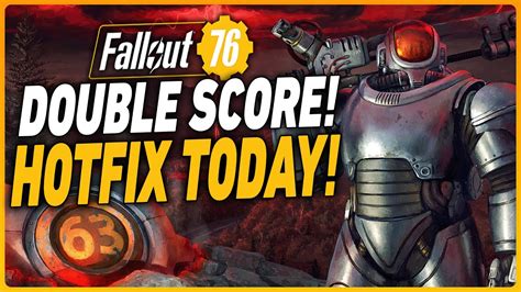 Fallout 76 Hotfix Today