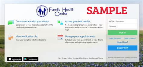 Family Health Center Mychart