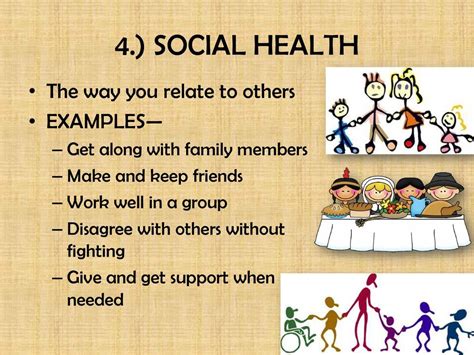 Family Social Health Examples