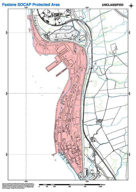 Faslane Naval Base Map