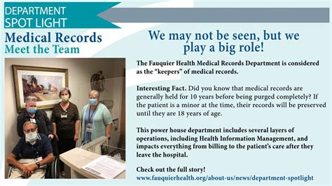 Fauquier Health Medical Records