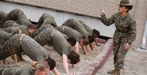 Female Marine Boot Camp Training