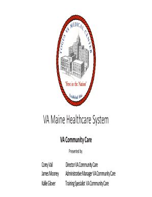 Fillable Online Va Maine Healthcare System Fax Email Print Pdffiller