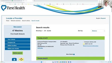 First Health Ppo Network Providers