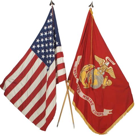 First Marine Corps Flag