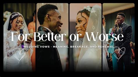 For Better Or Worse Vows