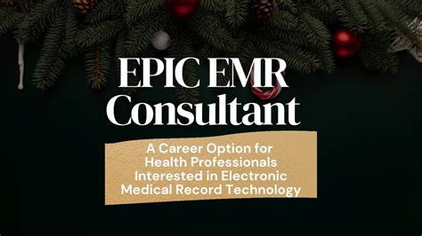 For Epic Emr Consultants