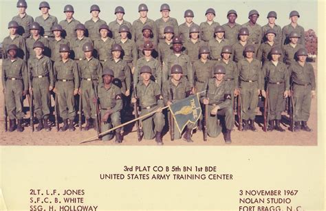 Fort Bragg Basic Training 1967