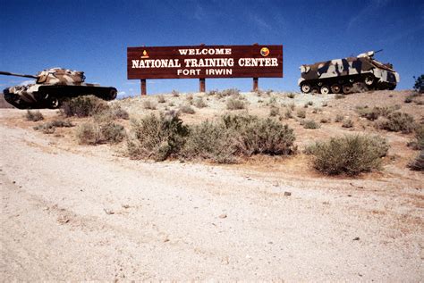 Fort Irwin California Army Base