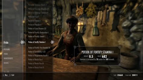 Fortify Health Skyrim