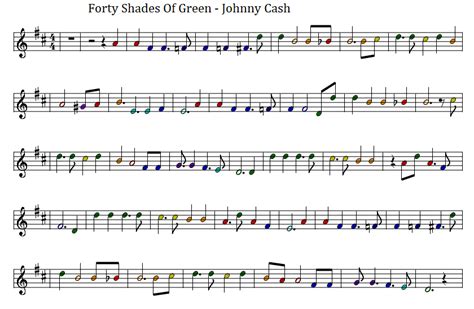 Forty Shades Of Green Song