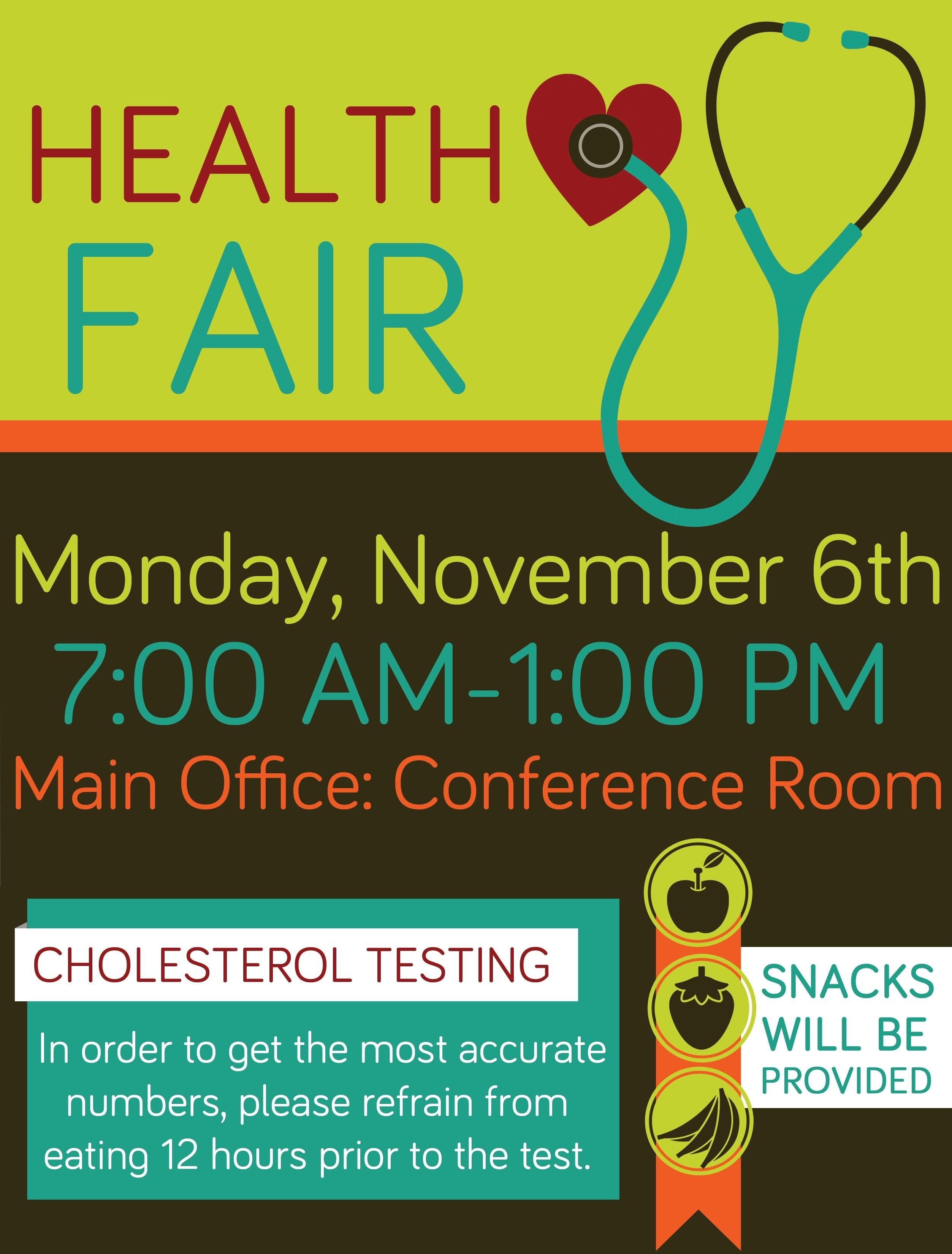 Free Health Fair Near Me