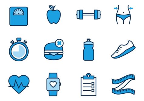 Free Health Fitness Icons