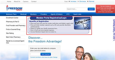 Freedom Health Insurance Provider Portal