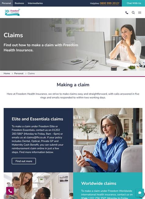 Freedom Health Insurance Website