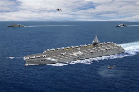 French Nuclear Powered Aircraft Carrier