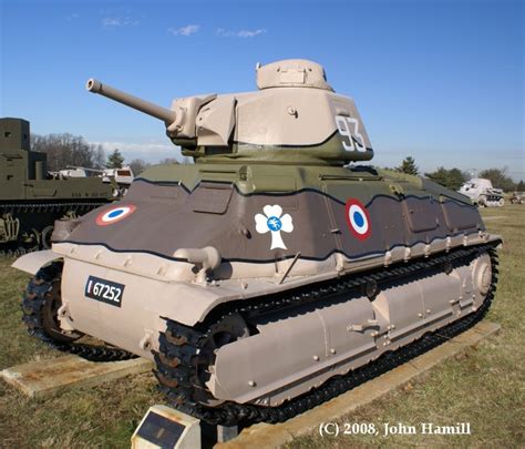 5 French WW2 Tanks