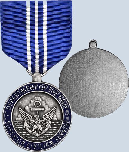 Full Size Medal Navy Superior Civilian Service Award