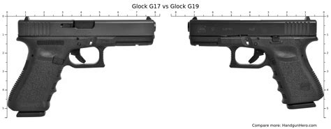 G17 Vs G19 Size Comparison