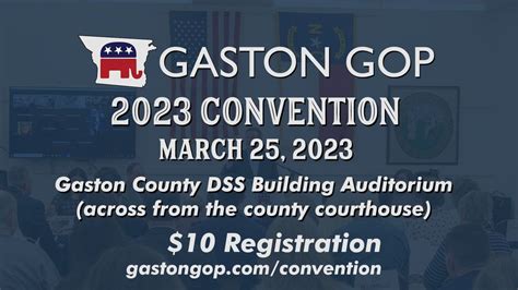 Gaston Gop 2023 Convention Gaston County Department Of Social Services