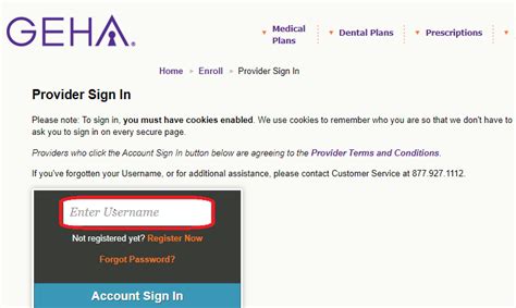 Geha Provider Login Portal