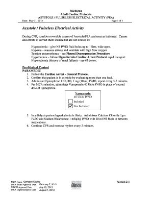 Genesee County Protocols