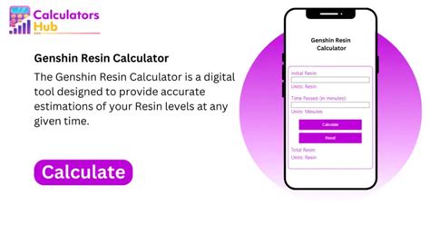 Genshin Health Calculator Tool