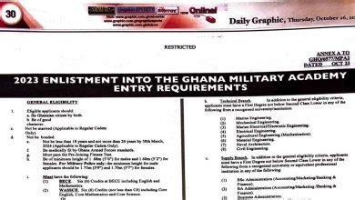 Ghana Armed Forces Application