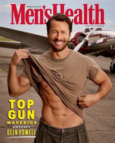 Glen Powell Men's Health