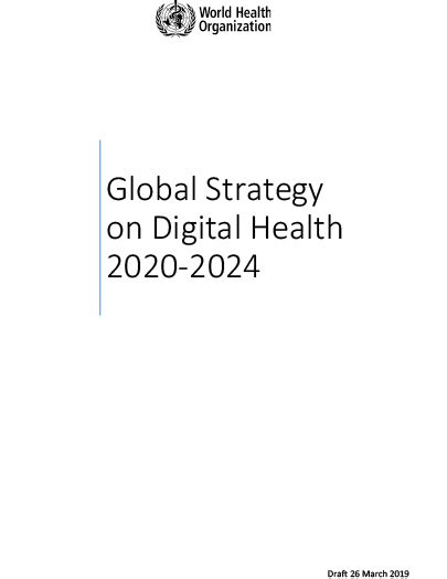 Global Strategy On Digital Health