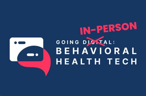 Going Digital Behavioral Health