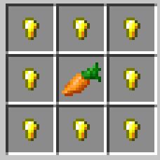 Golden Carrot Minecraft Effects